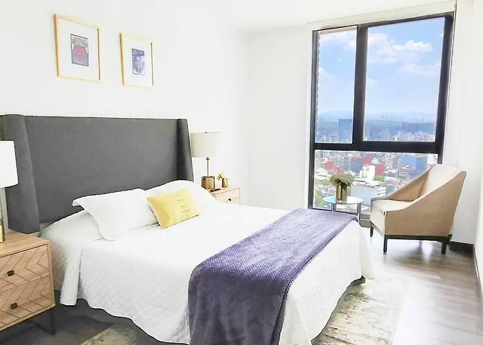 Apartment Emilia Maiahome-2bd Amazing View In Polanco -pool Gym