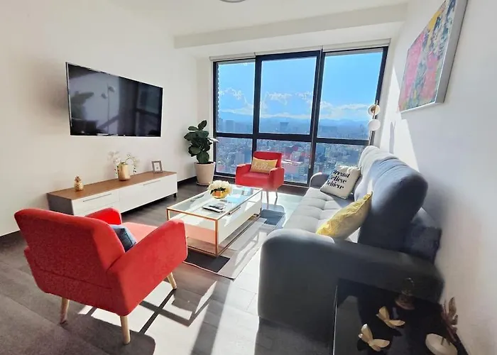 Emilia Maiahome-2bd Amazing View In Polanco -pool Gym Apartment Mexico City