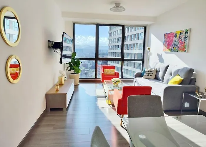 Emilia Maiahome-2bd Amazing View In Polanco -pool Gym *