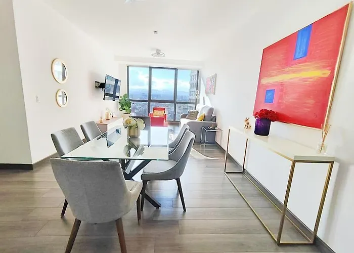 Emilia Maiahome-2bd Amazing View In Polanco -pool Gym *