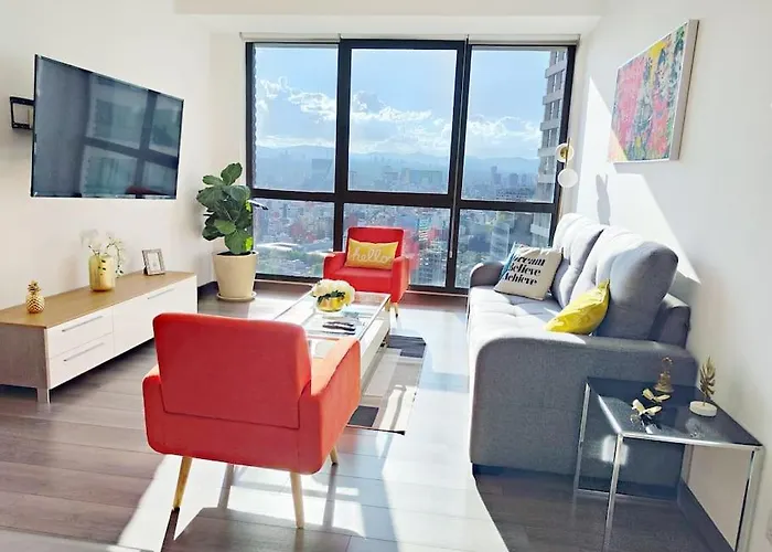 Apartment Emilia Maiahome-2bd Amazing View In Polanco -pool Gym *