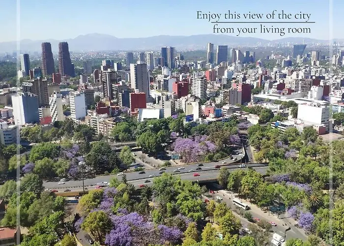 Emilia Maiahome-2bd Amazing View In Polanco -pool Gym Mexico City